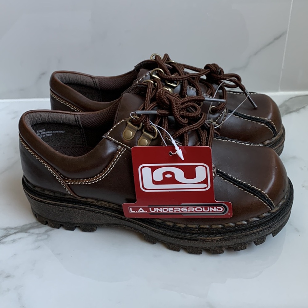 Girls LA Underground Oxford Shoes